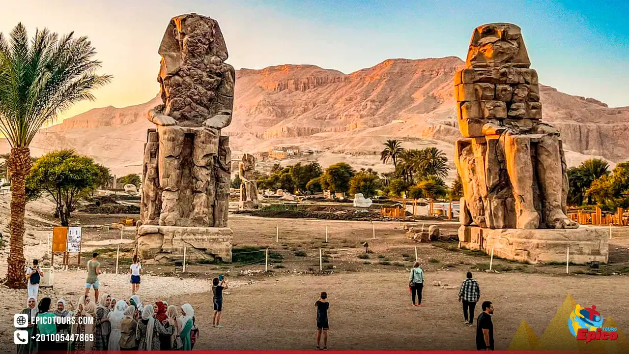 The Colossi of Memnon